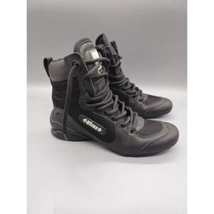 Divas Boot Training Brasil Womens Size 7 Black High Top Gym Weight Lifting